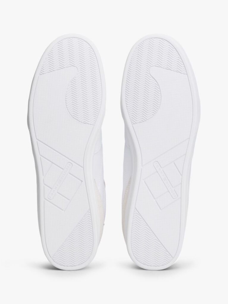 Άσπρο Δερμάτινα Sneakers  Άνδρες