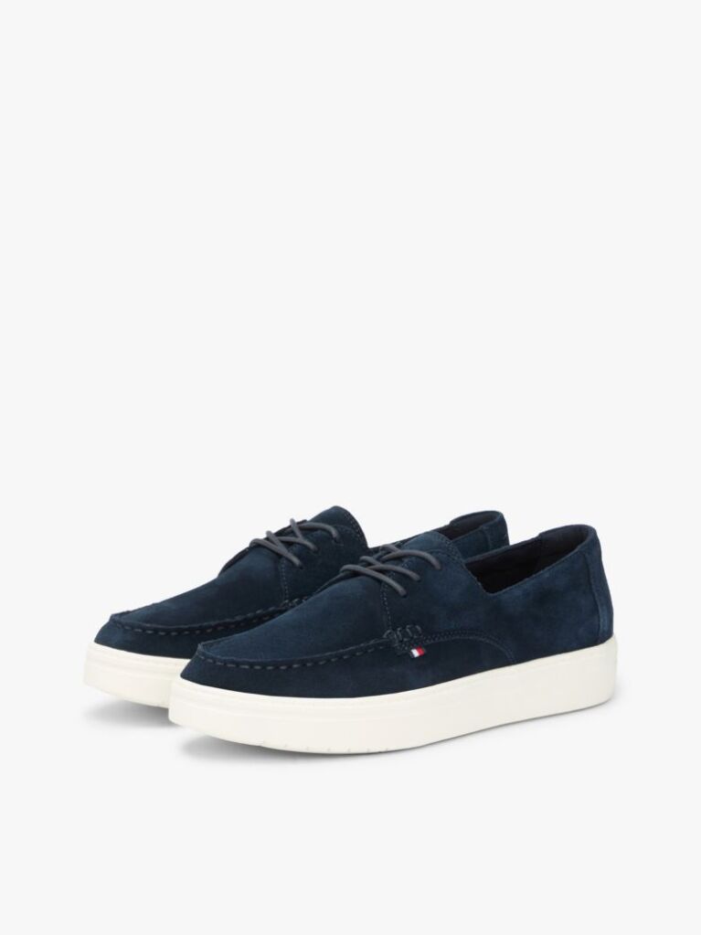 Blue Hybrid Suede Shoes  Men