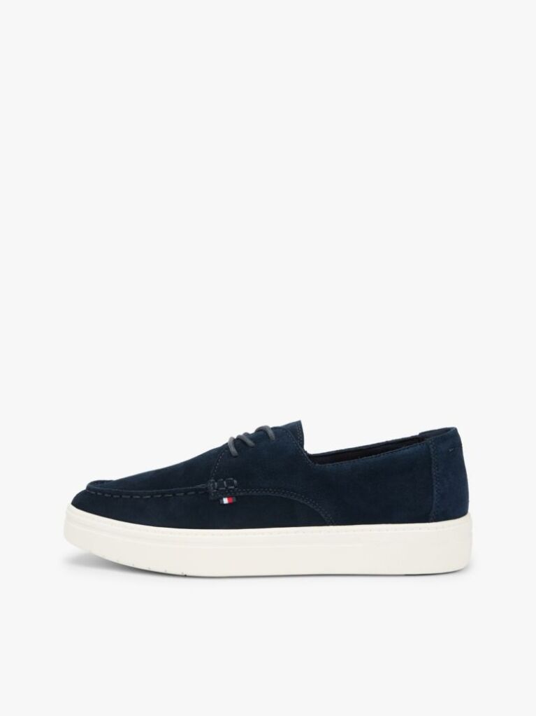 Blue Hybrid Suede Shoes  Men