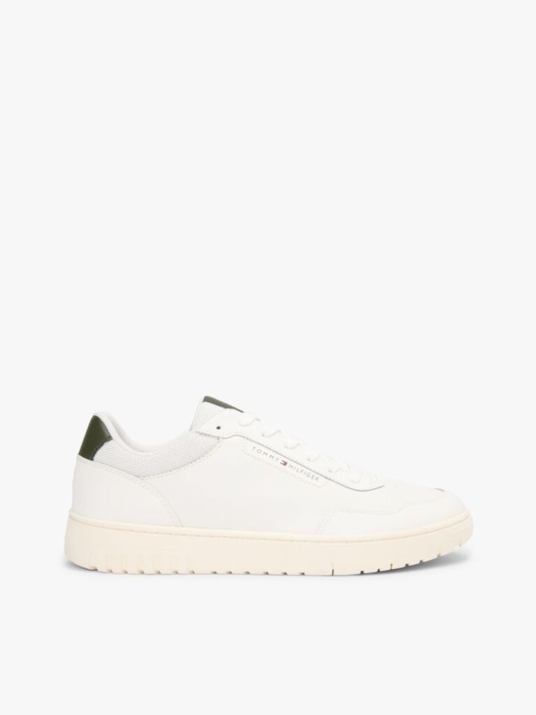 Μπεζ Δερμάτινα Basketball Sneakers  Άνδρες