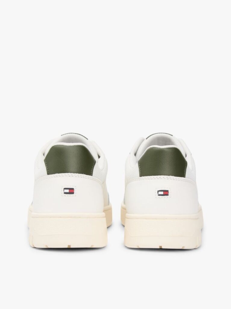 Μπεζ Δερμάτινα Basketball Sneakers  Άνδρες