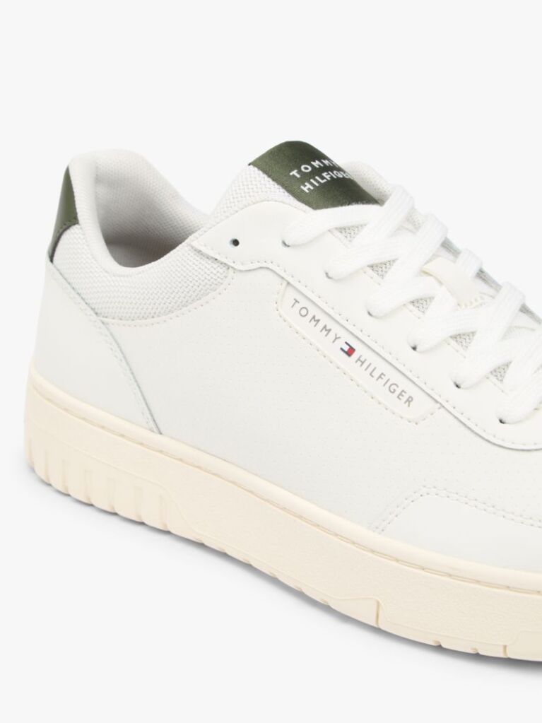 Μπεζ Δερμάτινα Basketball Sneakers  Άνδρες