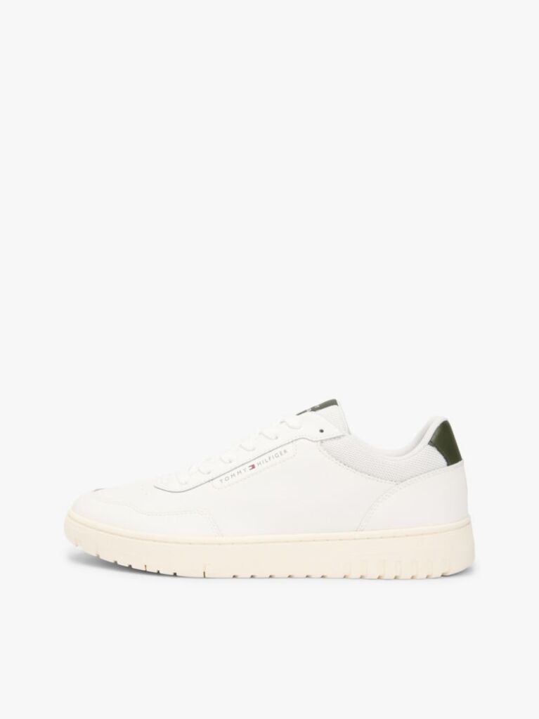 Μπεζ Δερμάτινα Basketball Sneakers  Άνδρες