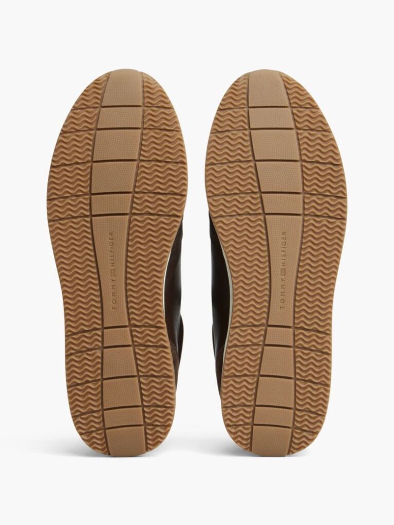 Καφέ Σουέτ Sneakers Με Μίξη Υφών  Άνδρες