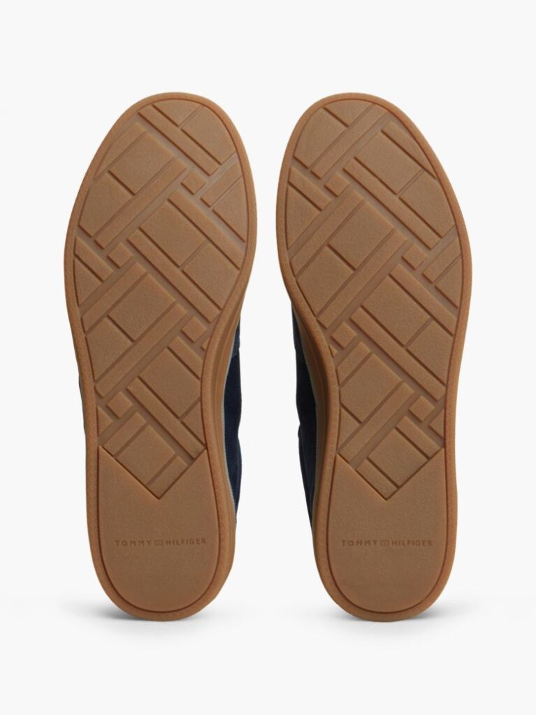 Blue New York Label Luxe Suede Sneakers  Men