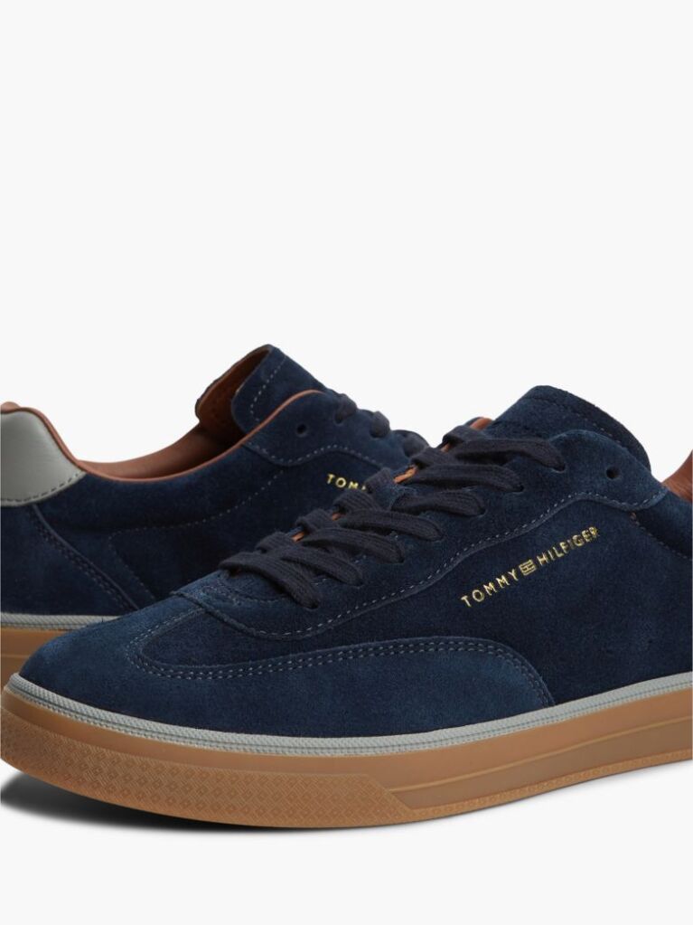 Blue New York Label Luxe Suede Sneakers  Men