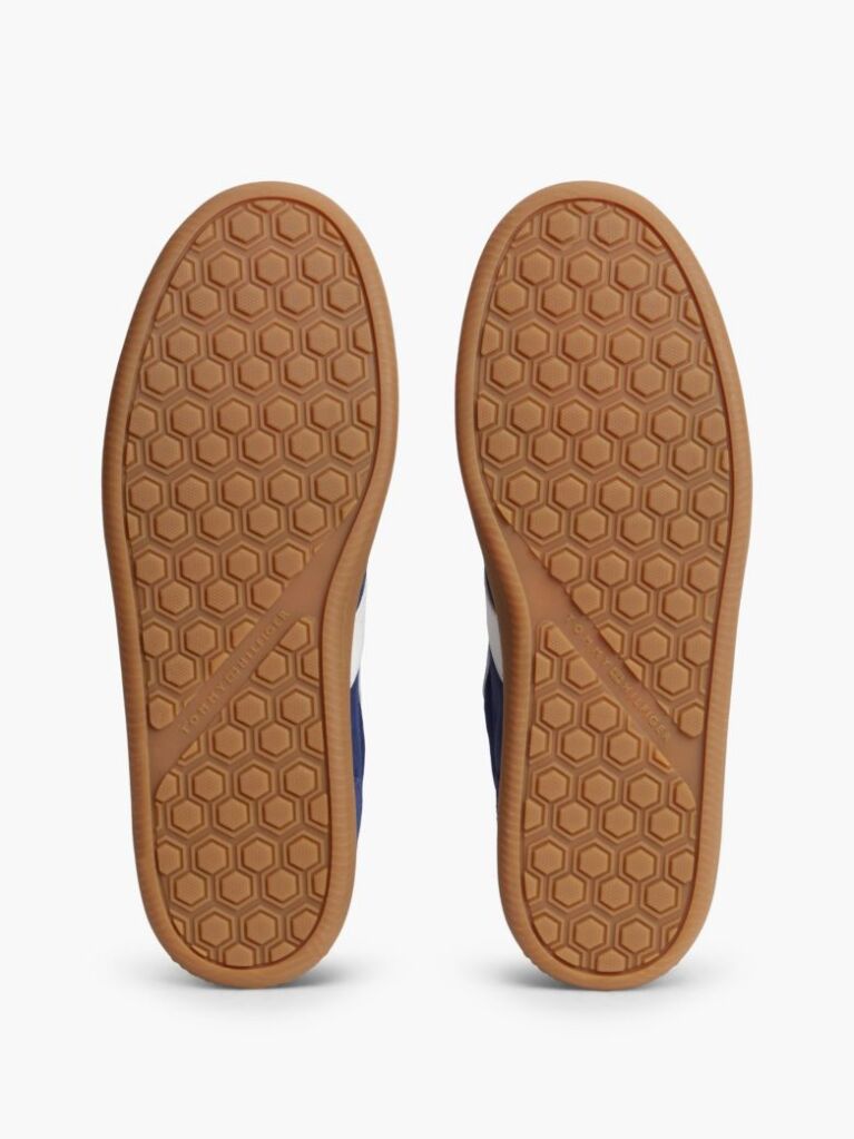 Μπλε Σουέτ Sneakers Με Υφασμάτινα Πάνελ  Άνδρες