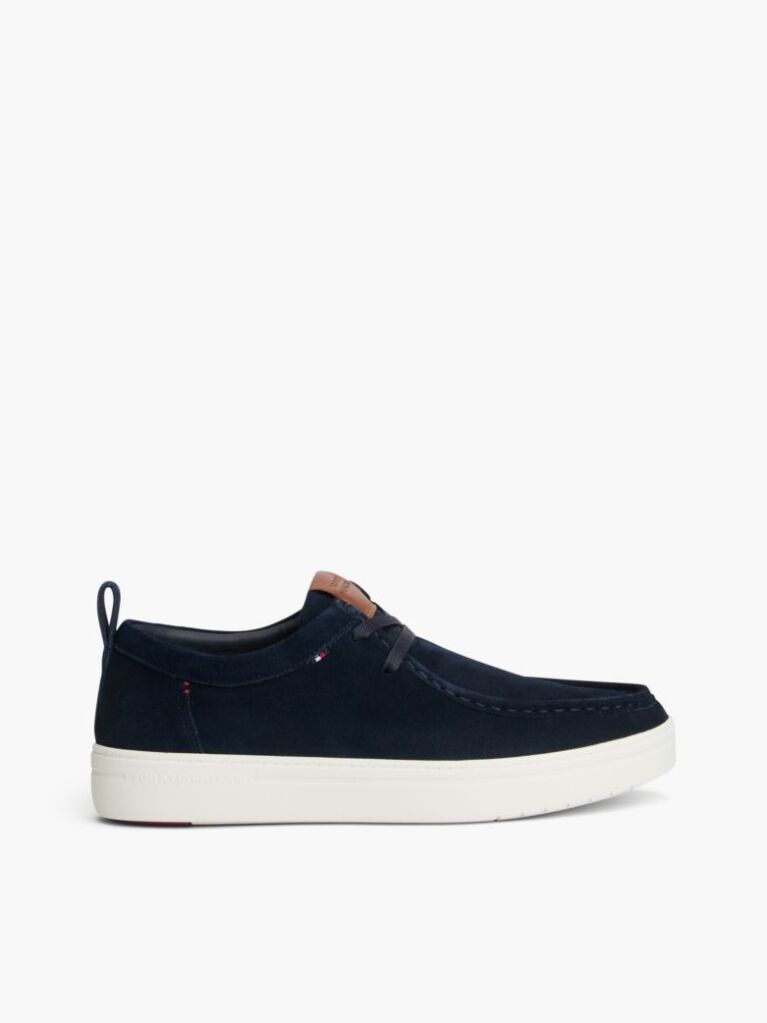 Multi Lightweight Suede Moc Toe Shoes  Men