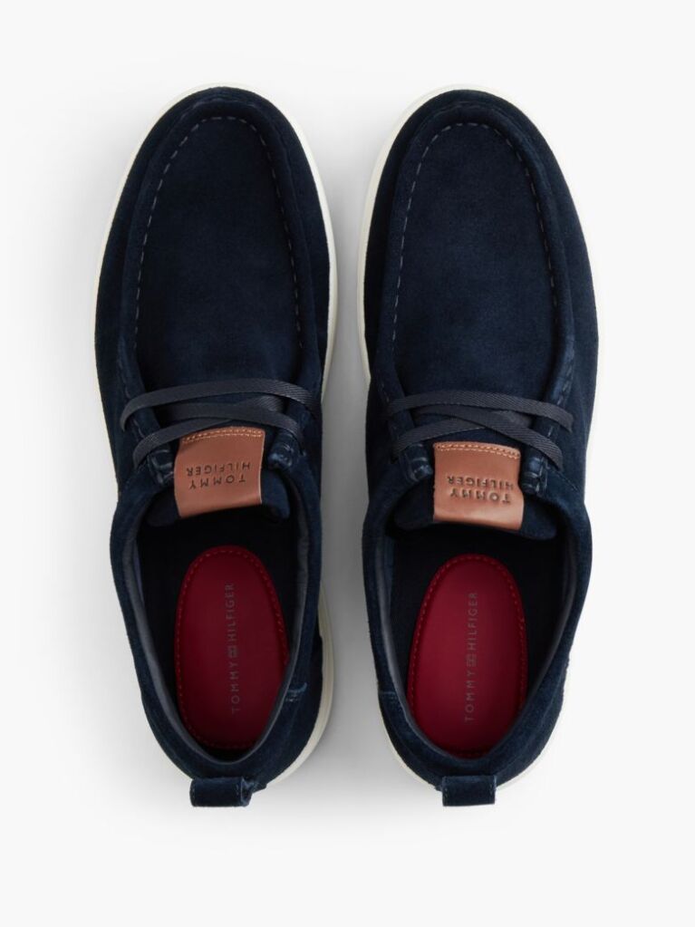 Multi Lightweight Suede Moc Toe Shoes  Men