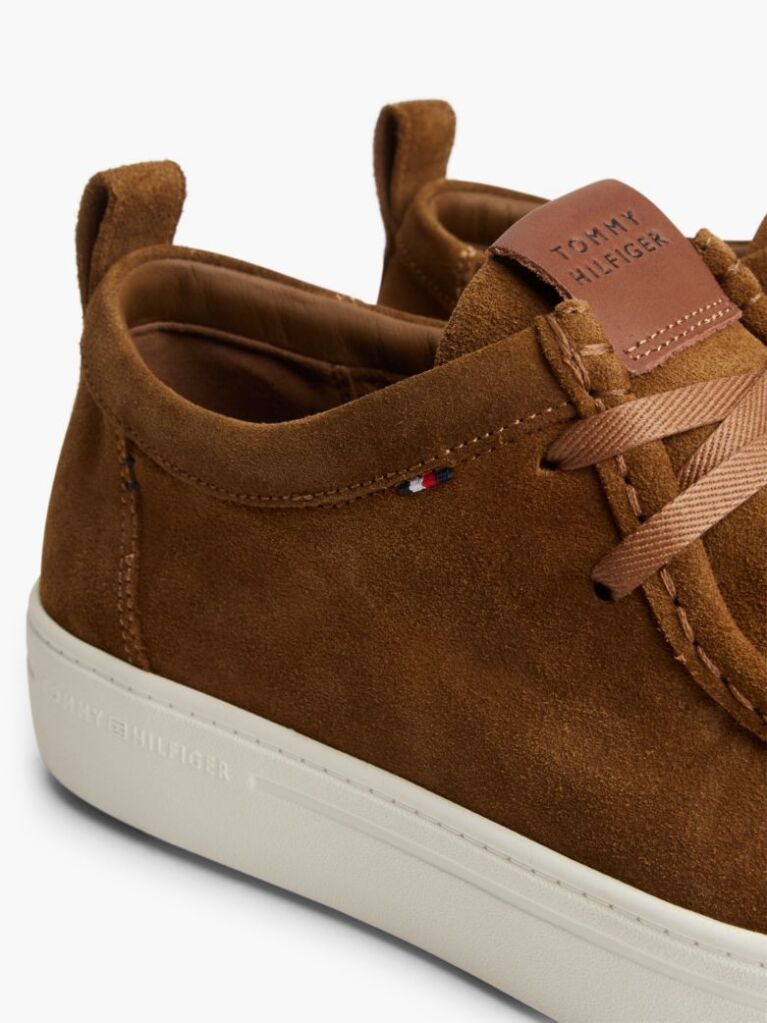 Brown Lightweight Suede Moc Toe Shoes  Men