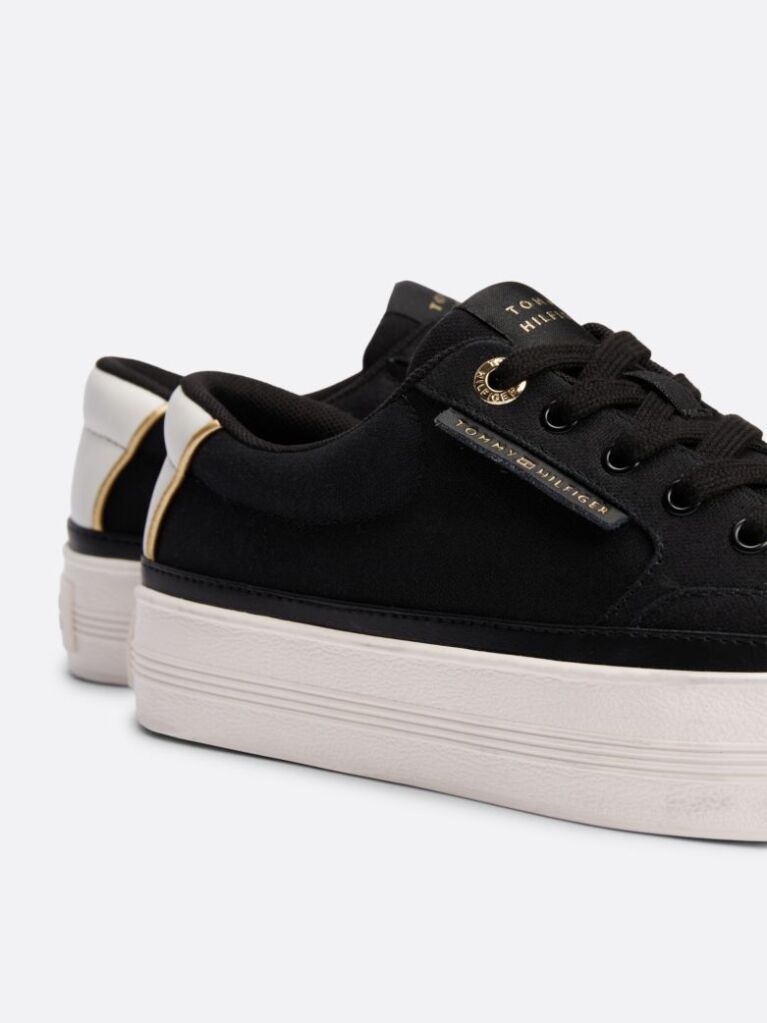 Μαύρο Sneakers Με Φινίρισμα Σε Αντίθεση  Γυναίκες