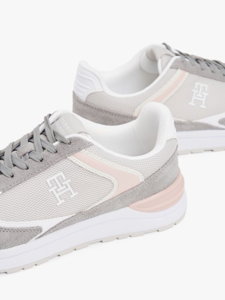 Γκρι Sneakers Με Μονόγραμμα TH Και Colour-Block Σχέδιο  Γυναίκες