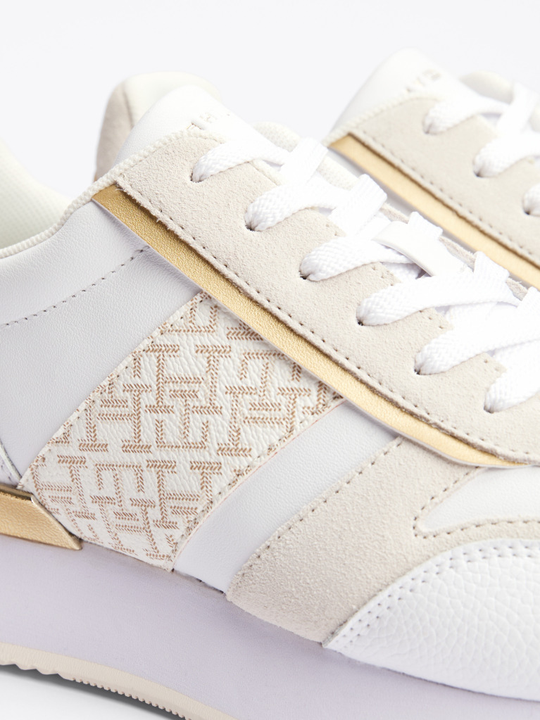 Multi TH Monogram Sneakers Με Μεταλιζέ Λεπτομέρεια  Γυναίκες