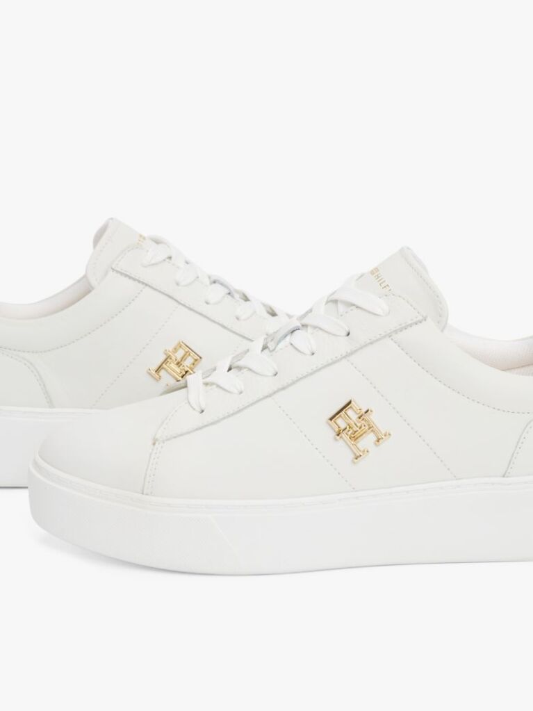 Multi Δερμάτινα Sneakers Σε Στιλ Πλατφόρμας  Γυναίκες