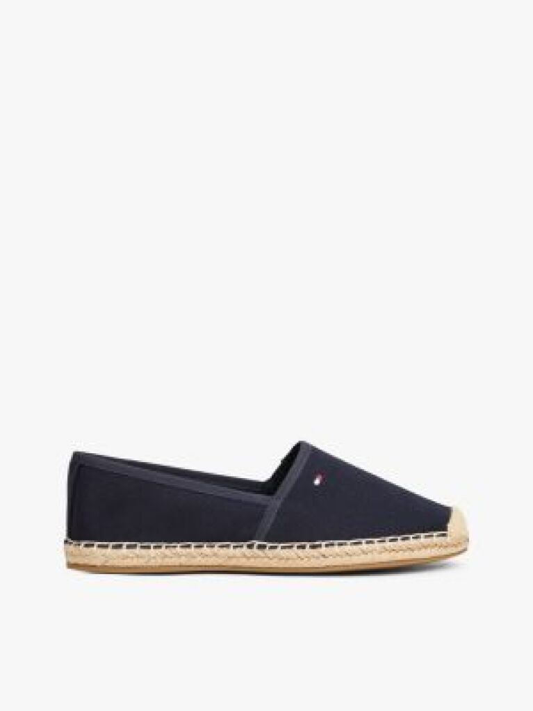 Μπλε Εσπαντρίγιες Από Canvas Με Κεντητό Σημαιάκι  Γυναίκες