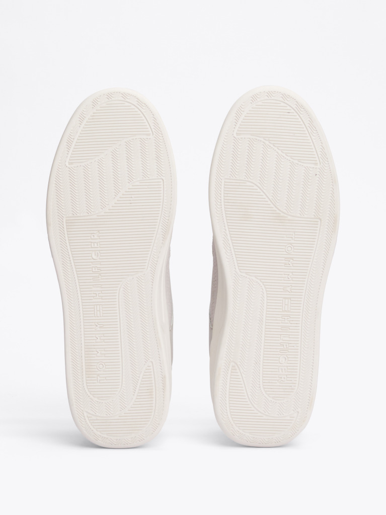 Γκρι Sneakers Με Μεταλιζέ Πάνελ  Γυναίκες