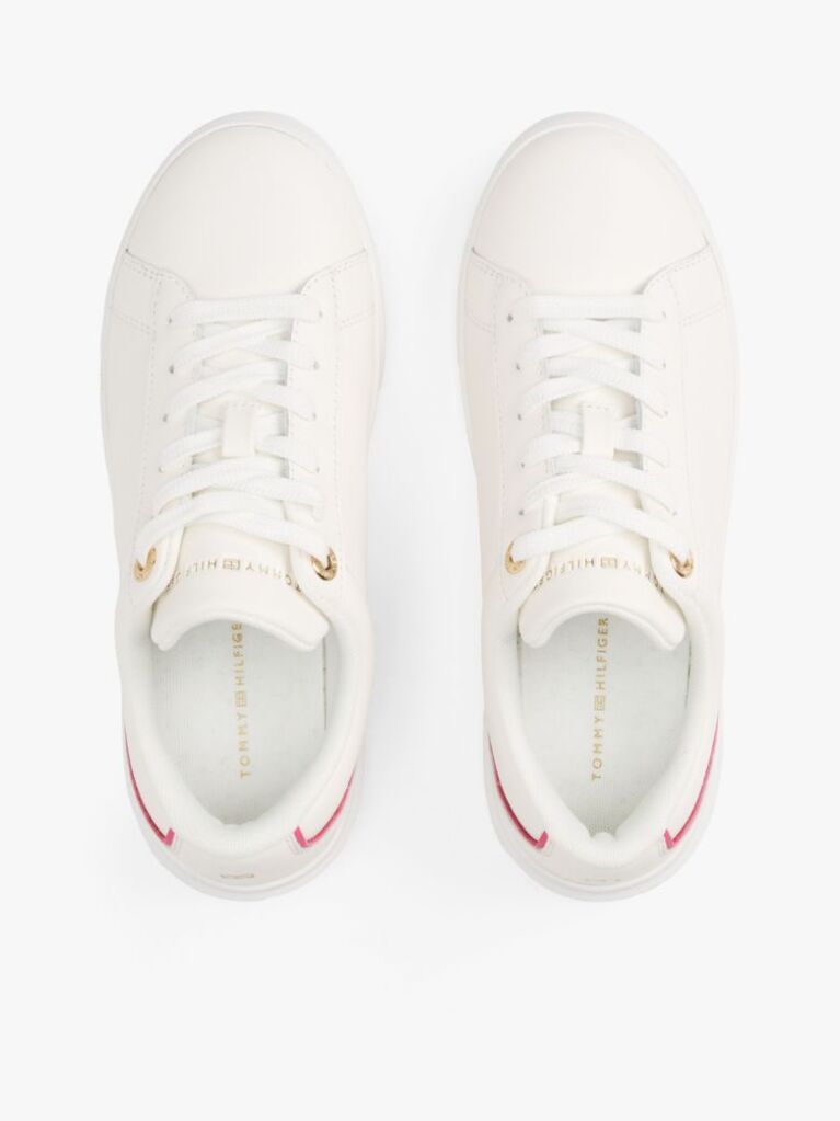 Άσπρο Δερμάτινα Sneakers  Γυναίκες