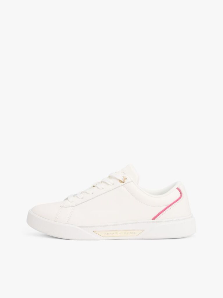 Άσπρο Δερμάτινα Sneakers  Γυναίκες