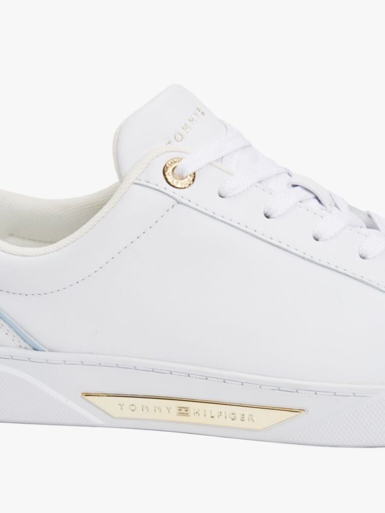 Άσπρο Δερμάτινα Sneakers  Γυναίκες