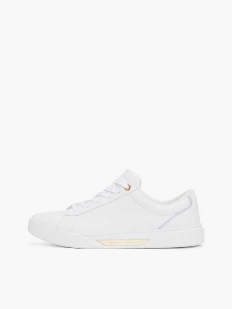 Άσπρο Δερμάτινα Sneakers  Γυναίκες