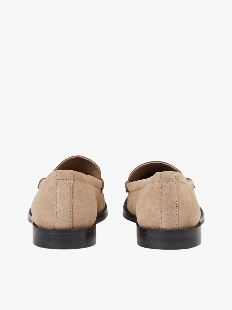 Ροζ Σουέτ Horsebit Loafers  Γυναίκες