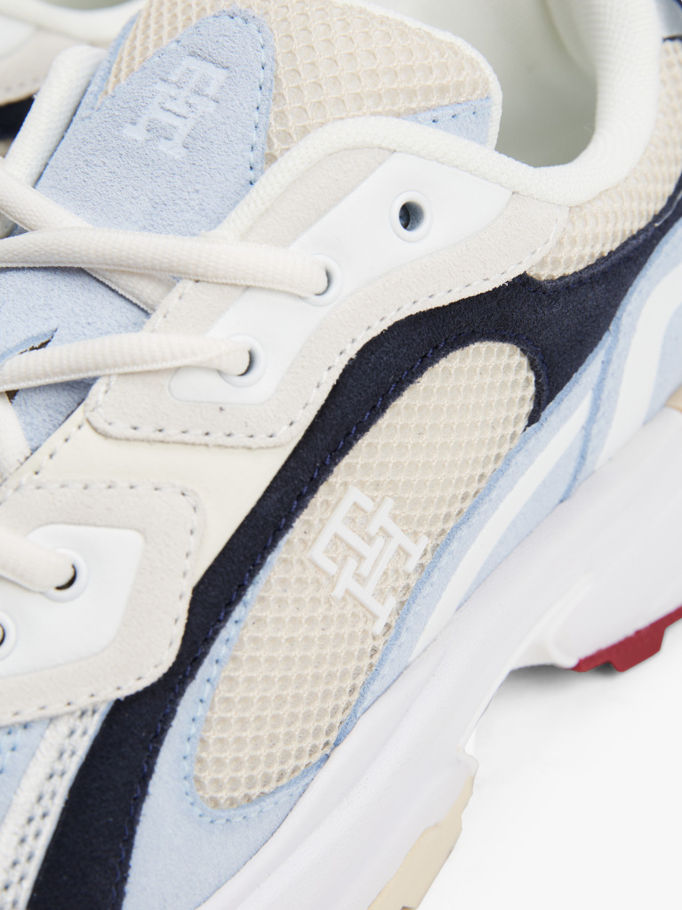 Multi TH Monogram Mesh Panel Cleat Trainers  Women