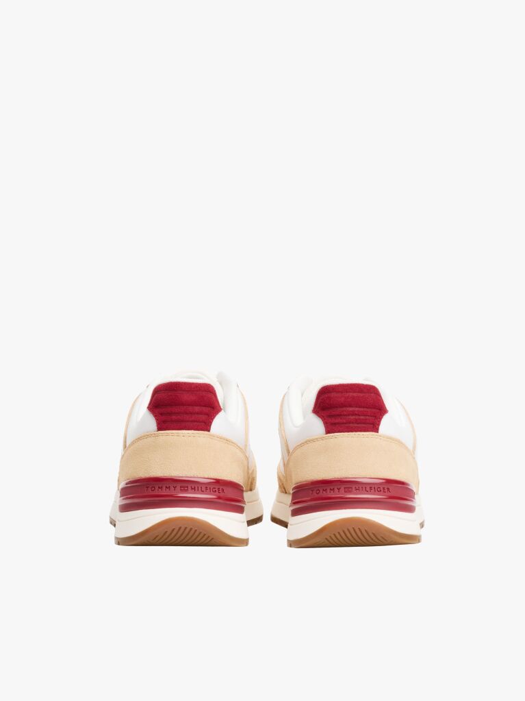 Multi Suede Mixed Texture Trainers  Women