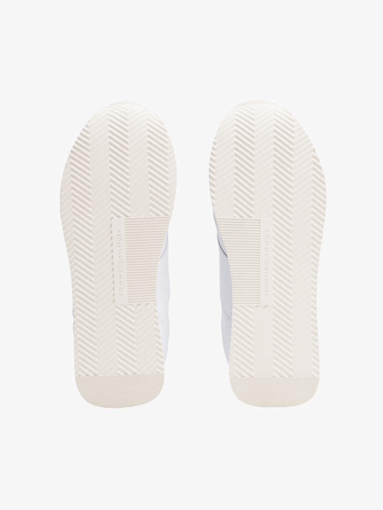 White Leather TH Monogram Colour-Pop Trainers  Women