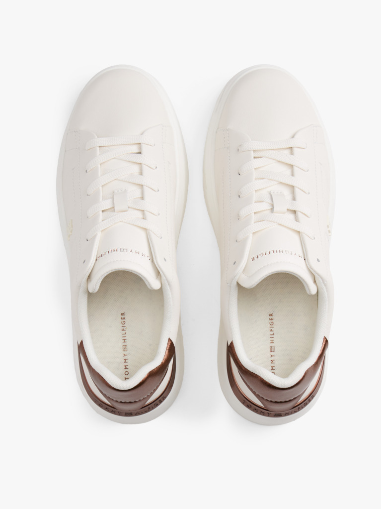 Άσπρο Sneaker Με Πλατφόρμα  Γυναίκες
