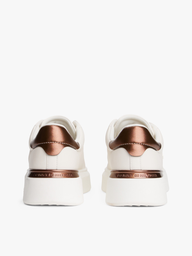 Άσπρο Sneaker Με Πλατφόρμα  Γυναίκες