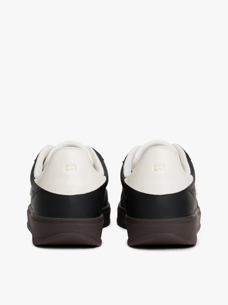Μαύρο Heritage Δερμάτινα Sneakers  Γυναίκες