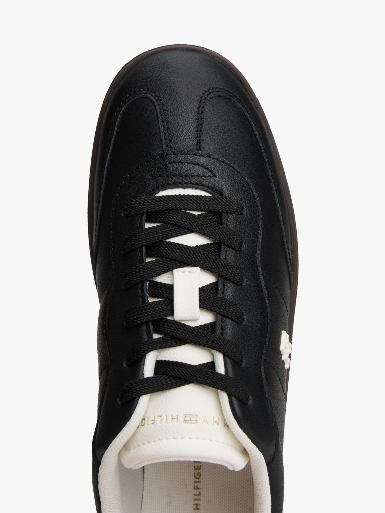 Μαύρο Heritage Δερμάτινα Sneakers  Γυναίκες
