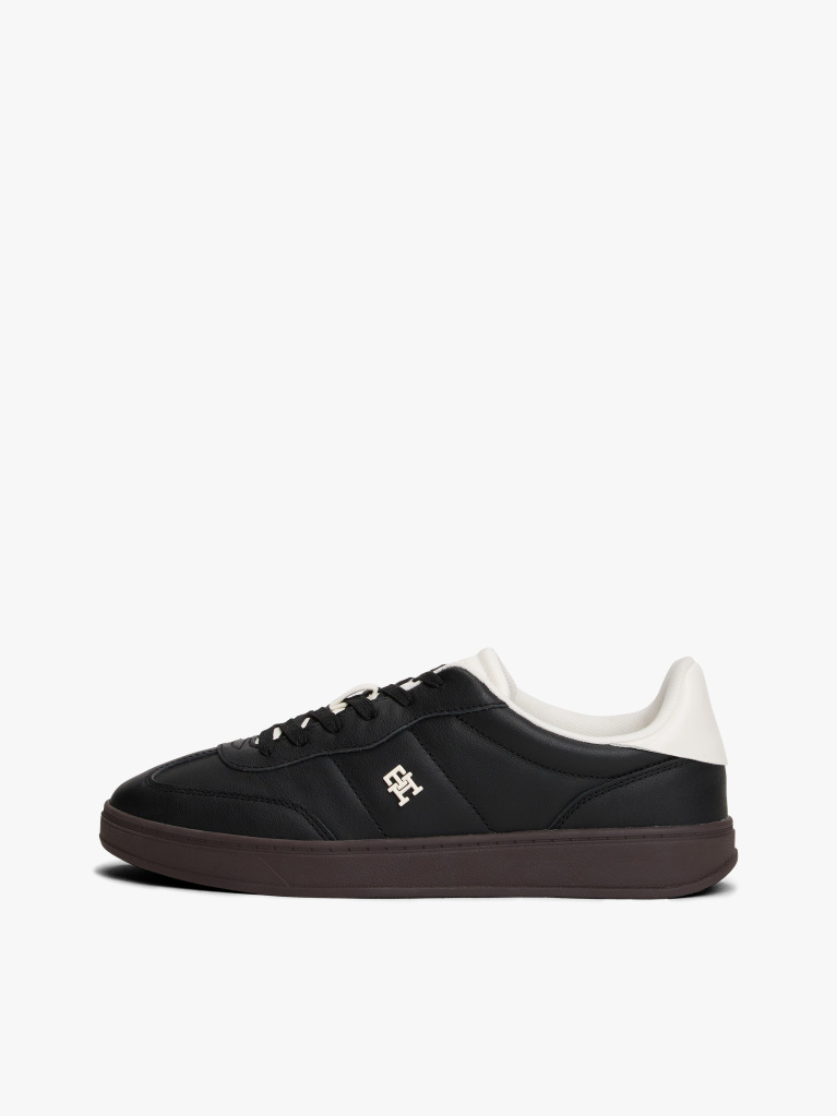 Μαύρο Heritage Δερμάτινα Sneakers  Γυναίκες