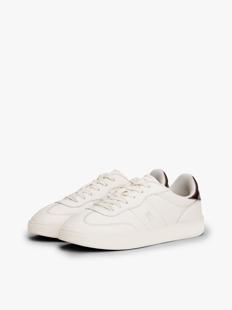 Άσπρο Heritage Δερμάτινα Sneakers  Γυναίκες