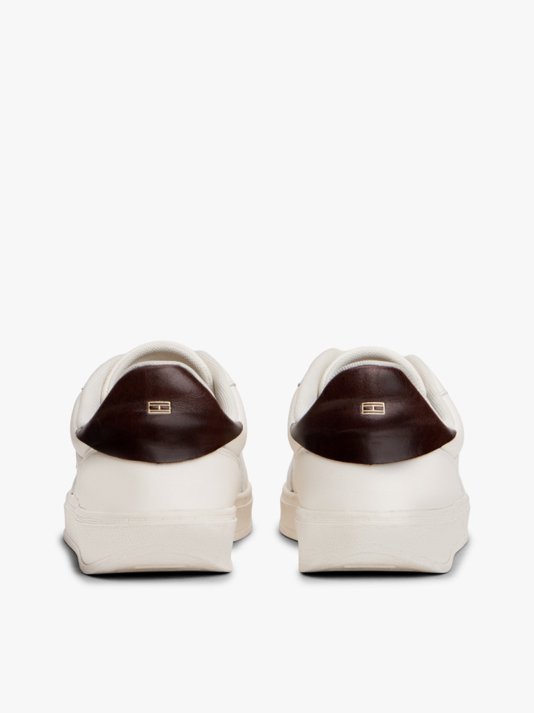 Άσπρο Heritage Δερμάτινα Sneakers  Γυναίκες
