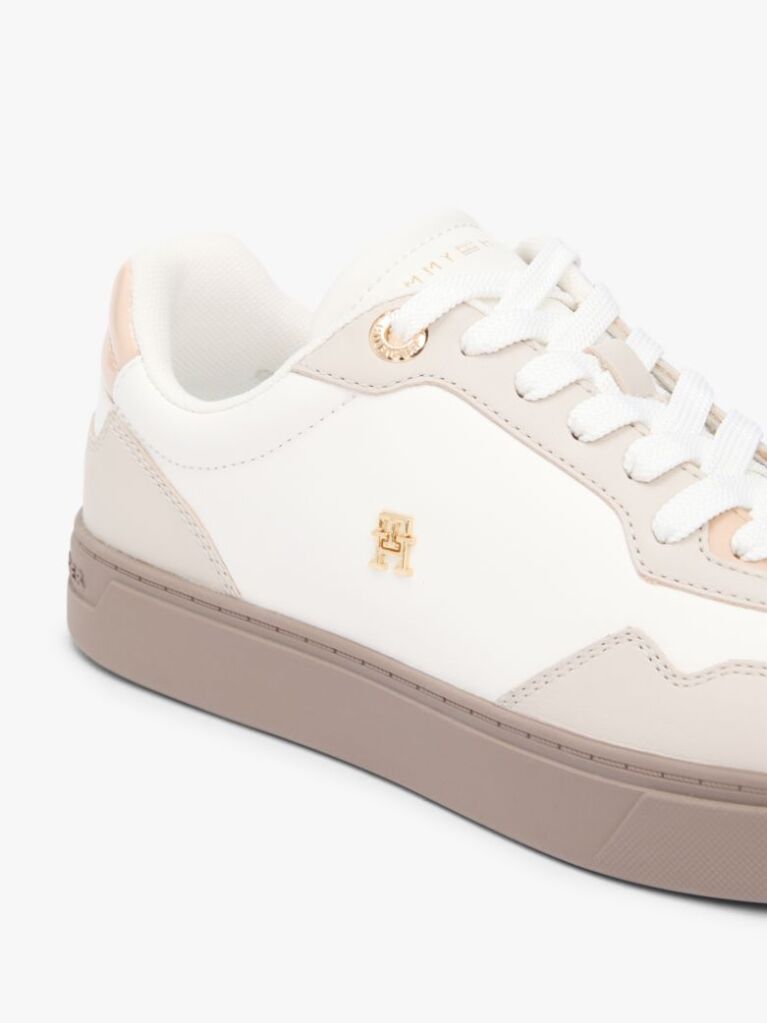 Multi Δερμάτινα Sneakers Με Μίξη Υφών  Γυναίκες