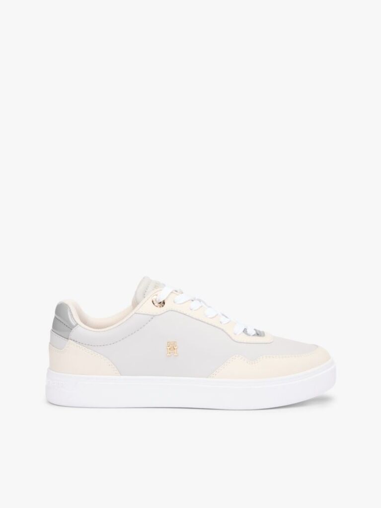 Multi Δερμάτινα Sneakers Με Μίξη Υφών  Γυναίκες