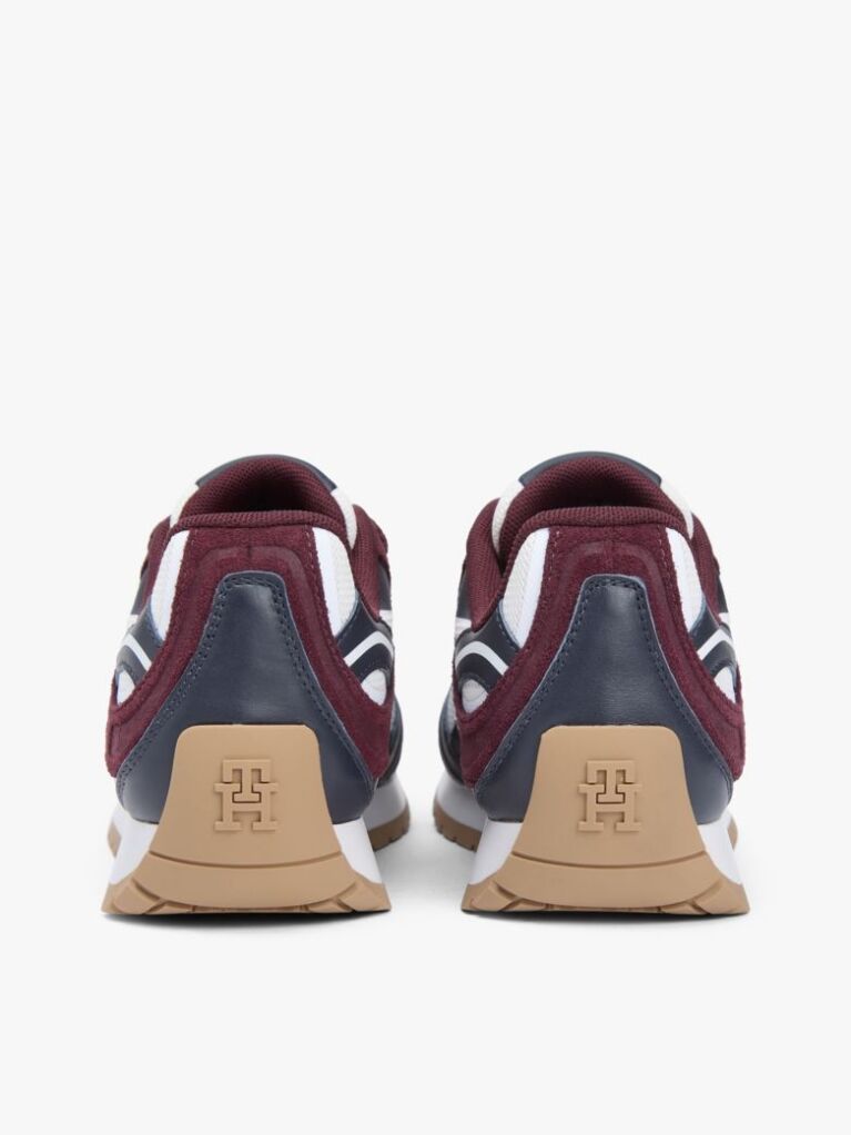 Multi TH Monogram Leather Mixed Texture Trainers  Women