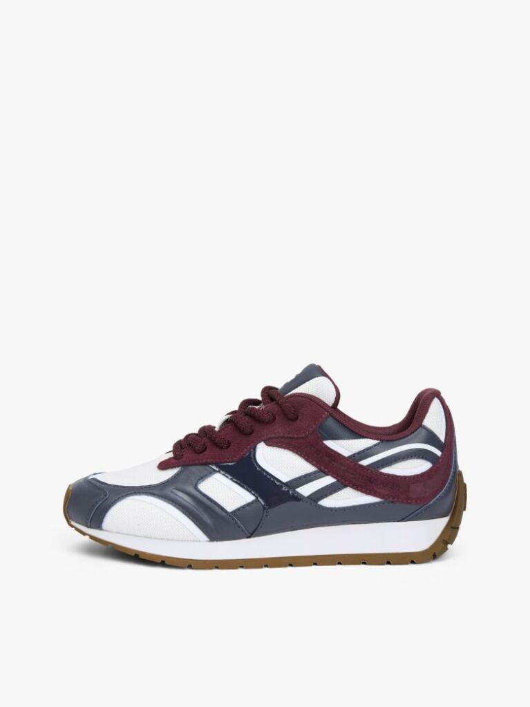 Multi TH Monogram Leather Mixed Texture Trainers  Women