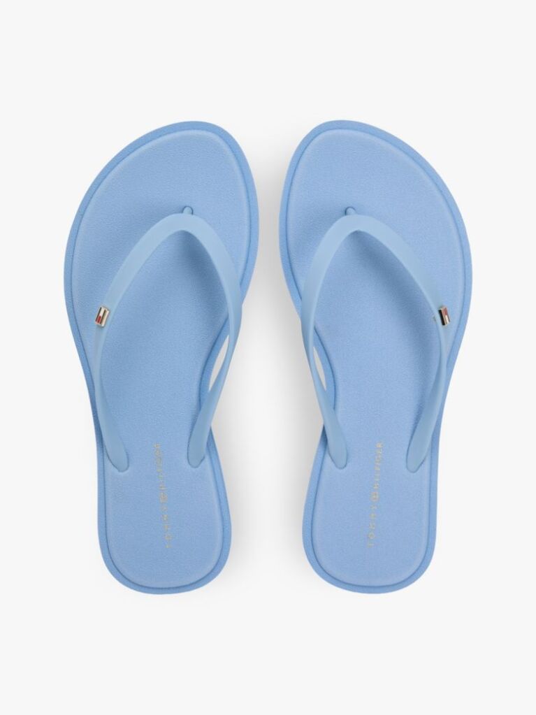 Blue Chic Enamel Flag Flip-Flops  Women