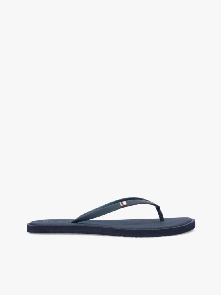 Blue Chic Enamel Flag Flip-Flops  Women
