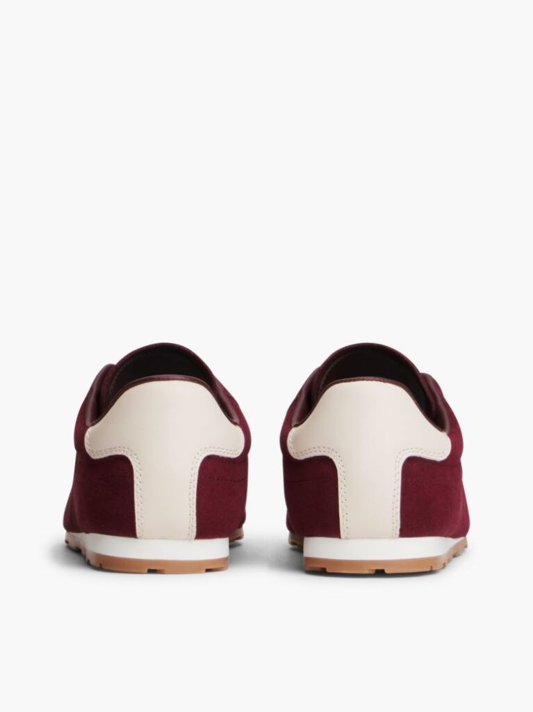 Κόκκινο Σουέτ Sneakers Με Μονόγραμμα TH  Γυναίκες