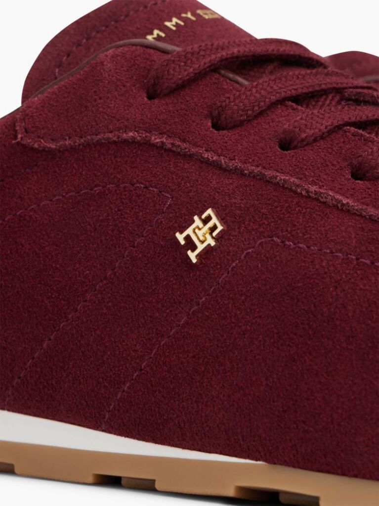 Κόκκινο Σουέτ Sneakers Με Μονόγραμμα TH  Γυναίκες