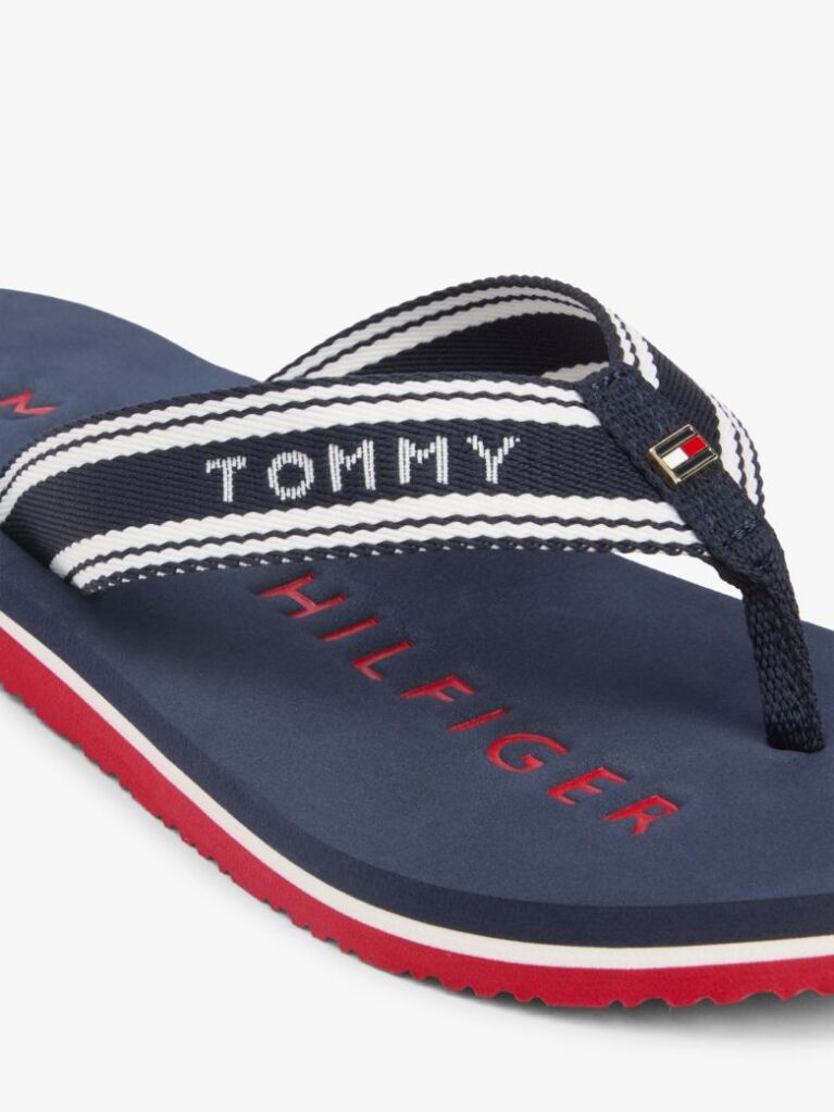 Multi Webbing Strap Signature Flip-Flops  Women