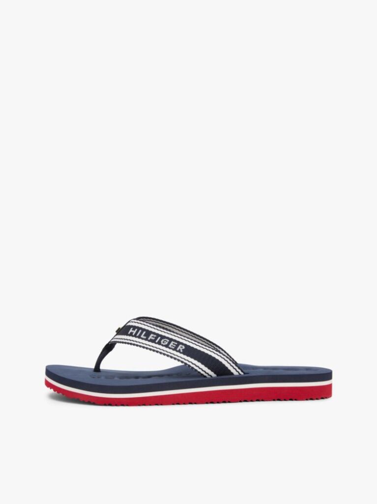 Multi Webbing Strap Signature Flip-Flops  Women