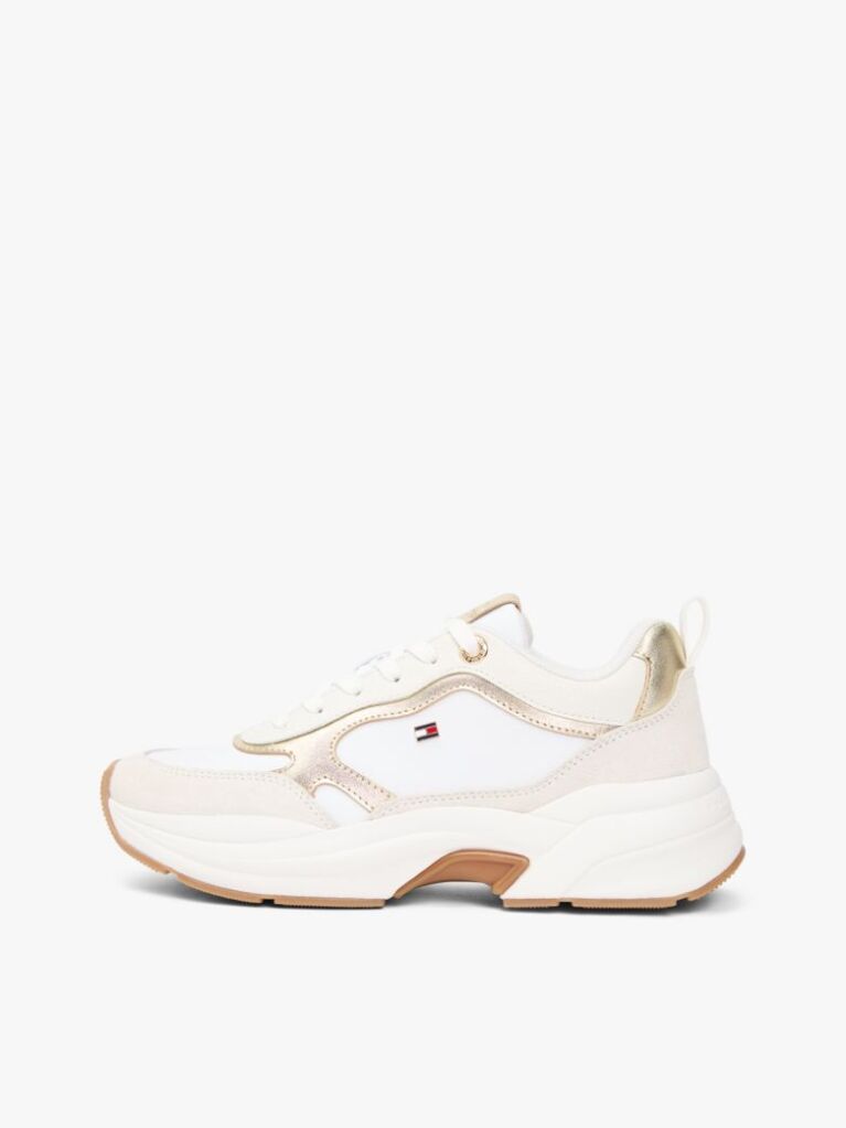 Multi Δερμάτινα Sneakers Με Chunky Σόλα  Γυναίκες