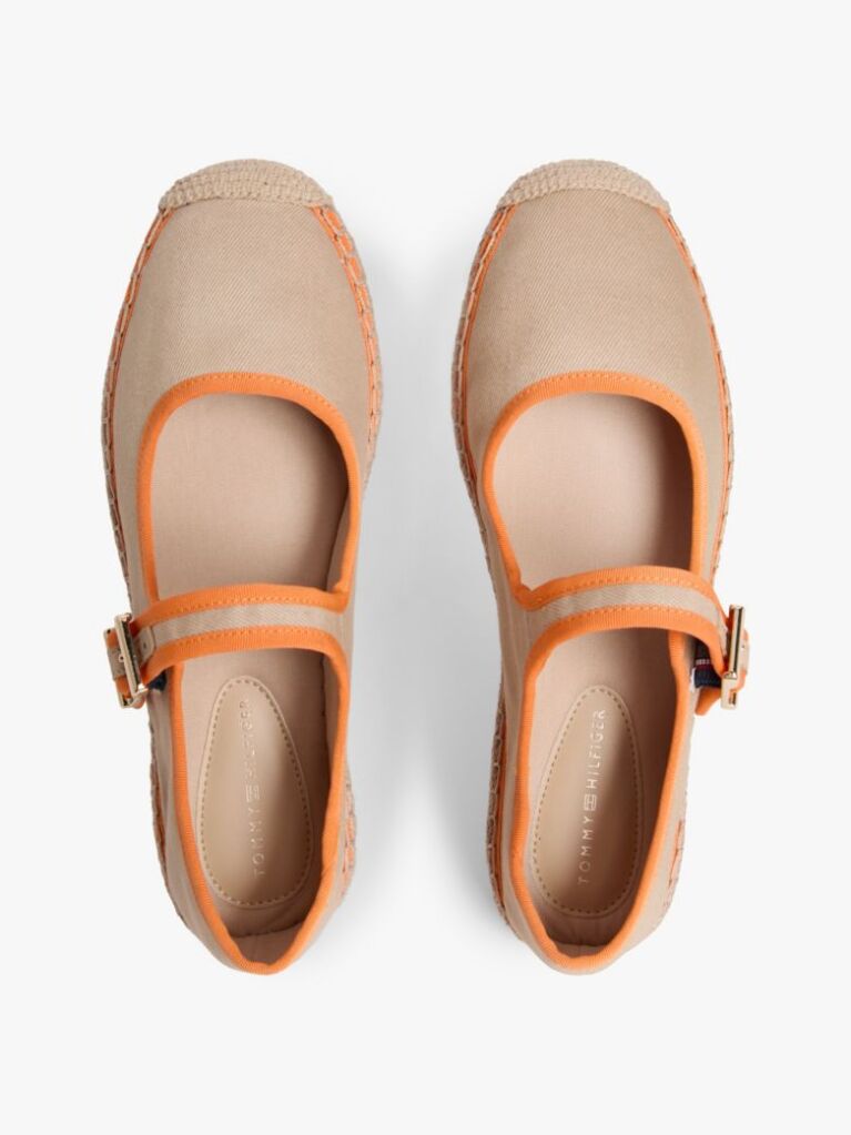 Multi Canvas Mary Jane Espadrilles  Women