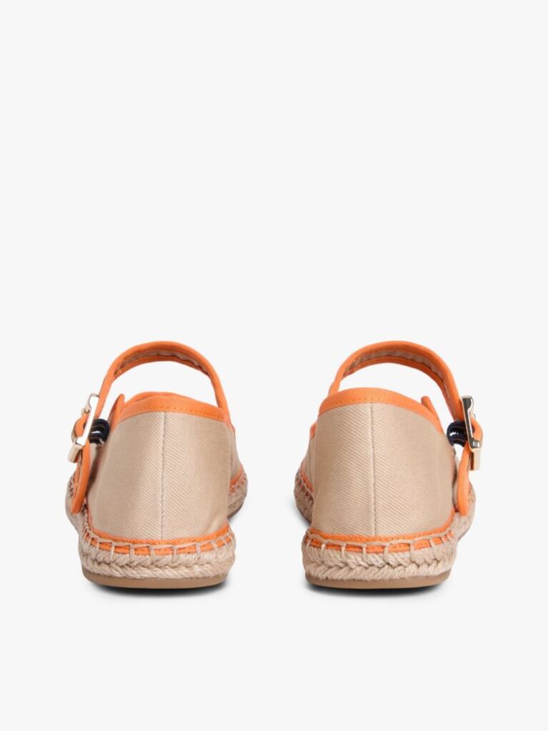 Multi Canvas Mary Jane Espadrilles  Women