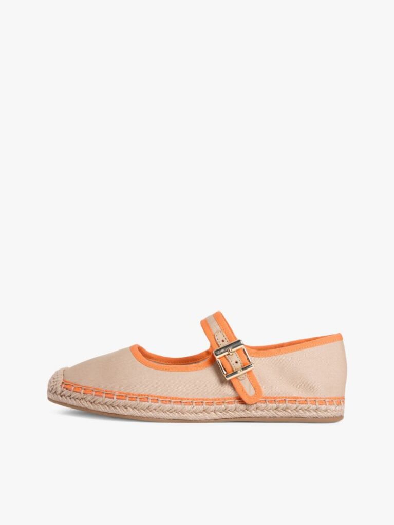 Multi Canvas Mary Jane Espadrilles  Women