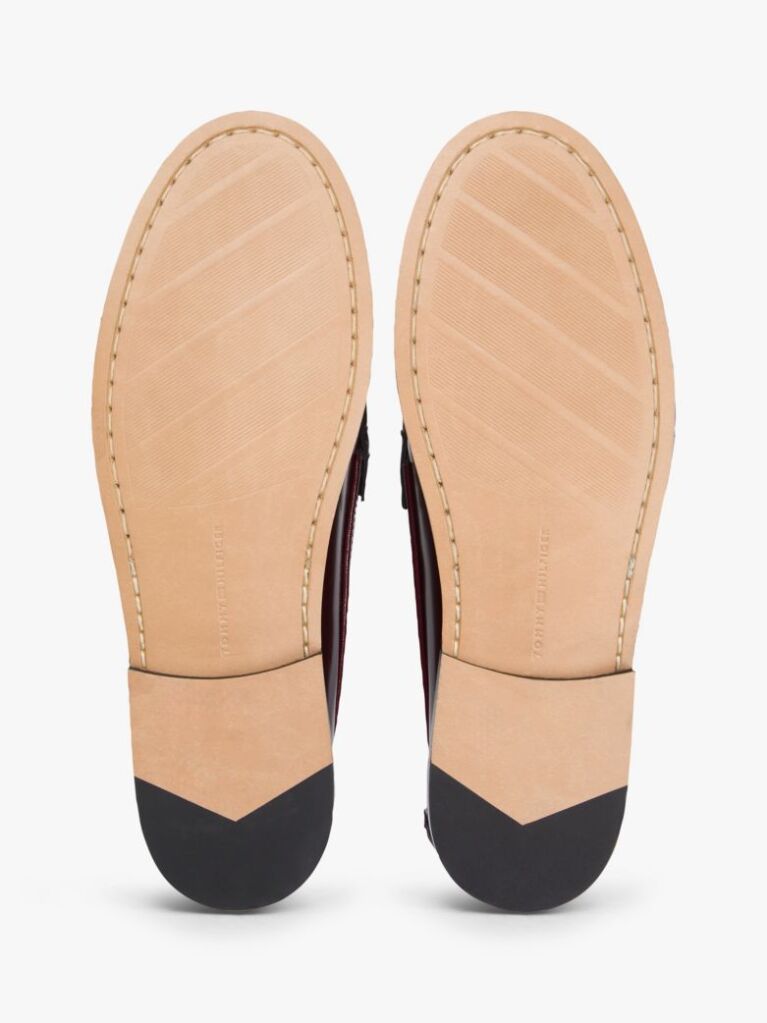 Κόκκινο Δερμάτινα Loafers  Γυναίκες